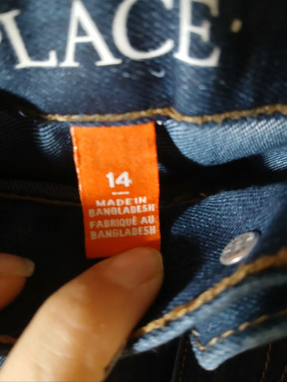The Children's Place Blue Denim Bermuda Shorts